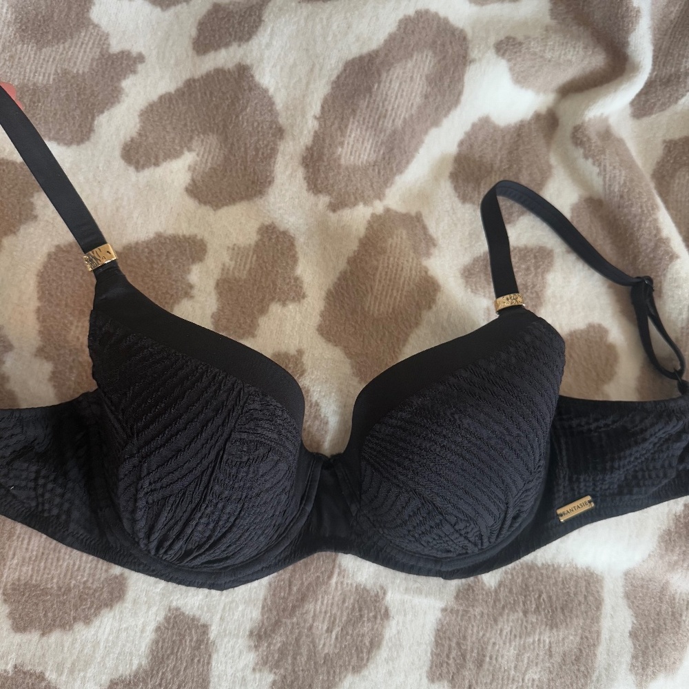 Fantasie Ottawa Underwire Gathered Moulded Bikini Swim Top UK 30E US 30DDD